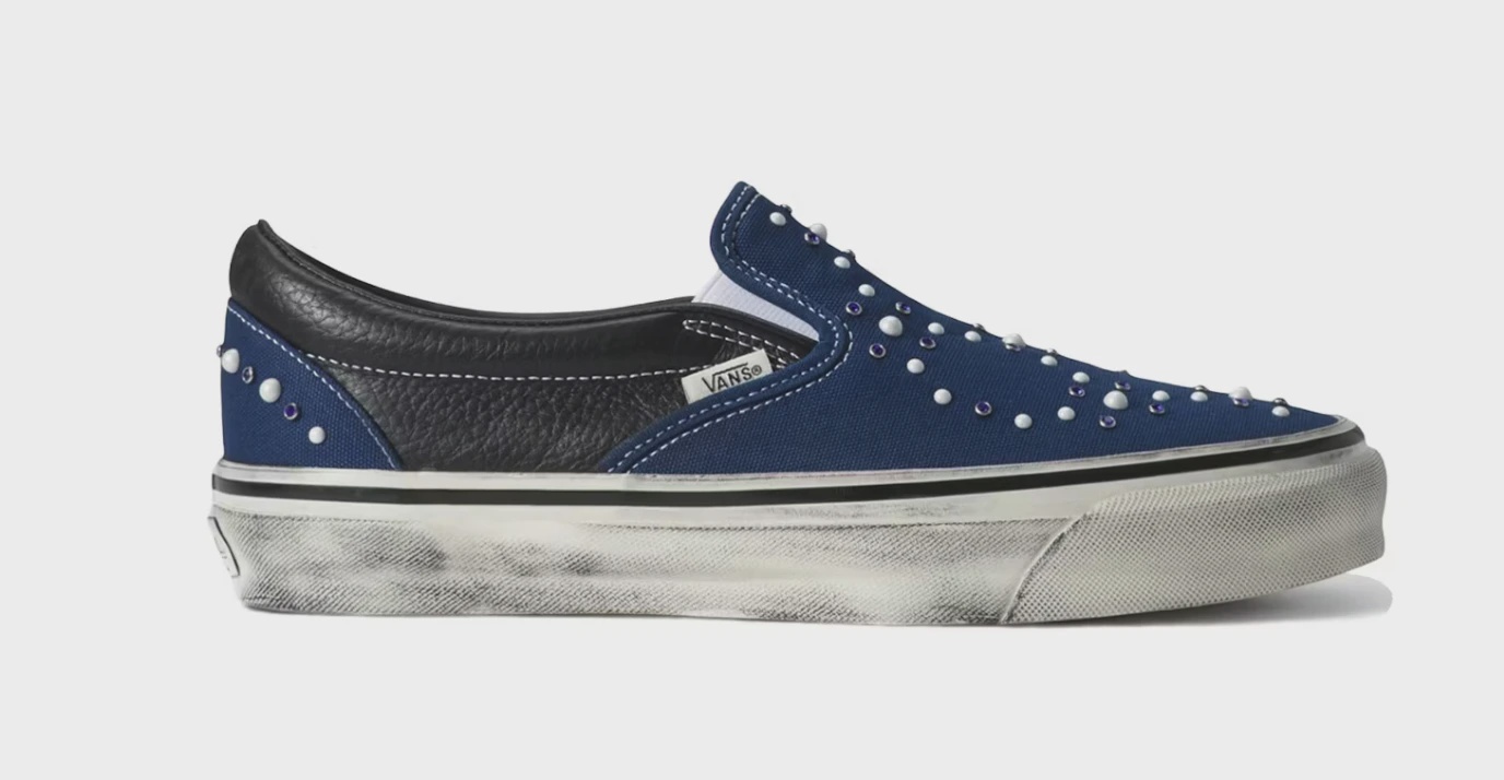 Vans Vans LX Classic Slip-On 98 Pearlized Pack Indigo - Size US M 9.5
