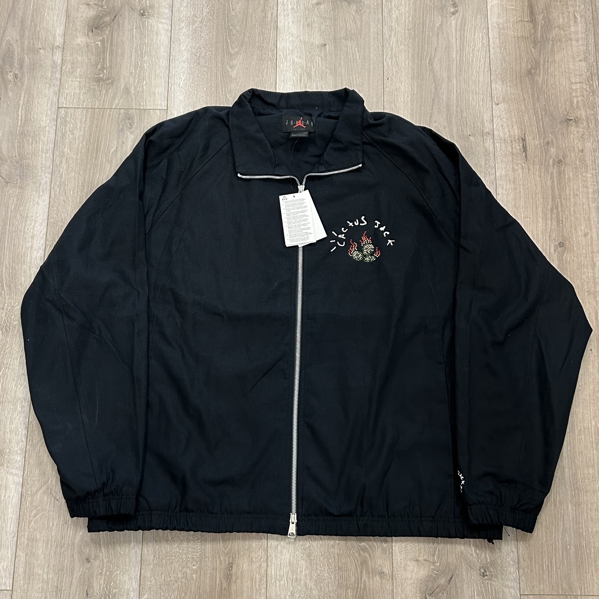 Travis Scott x Jordan Woven Jacket Black - New