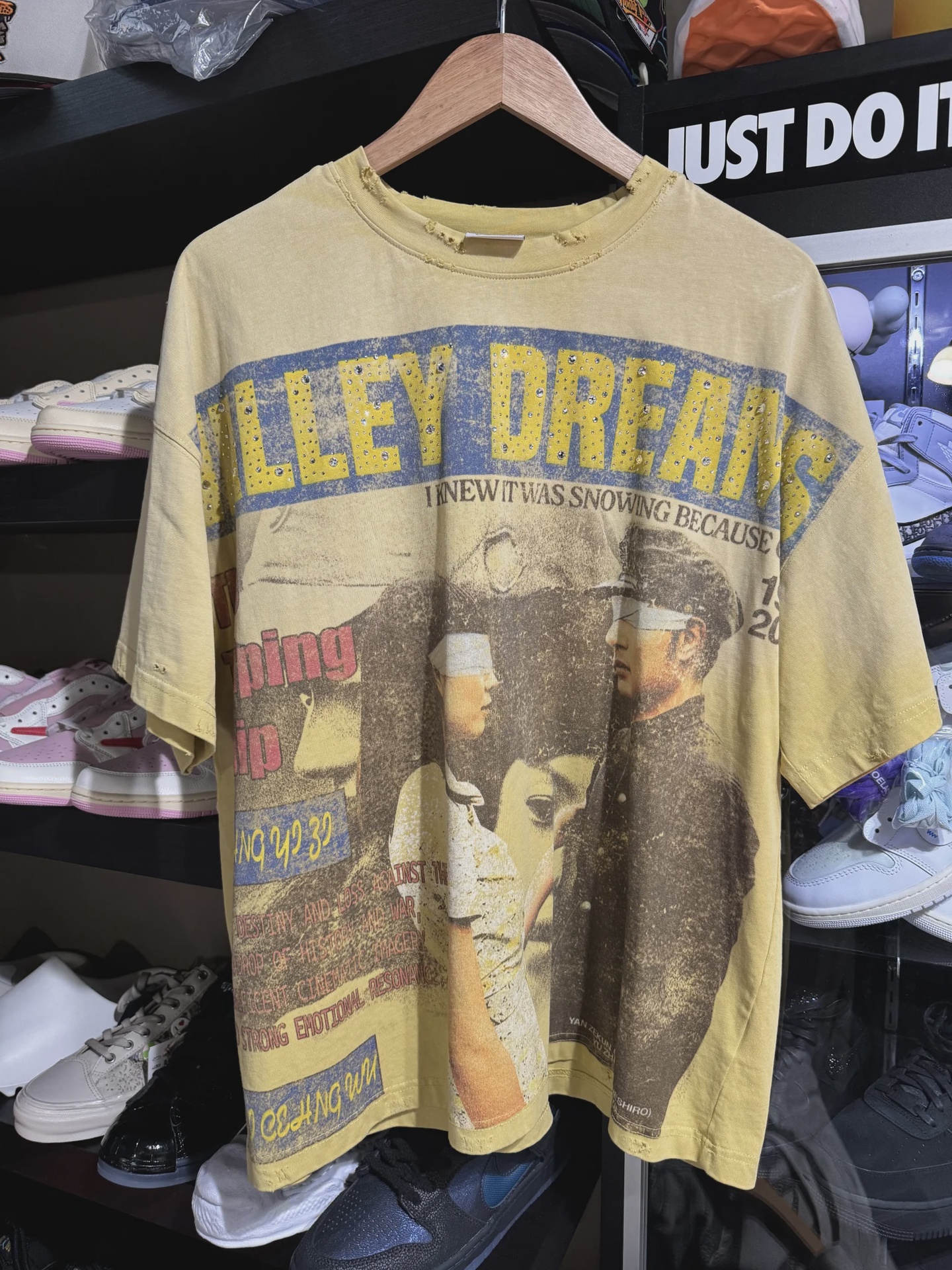 Vale Vale Forever Yellow Tee - Size XL