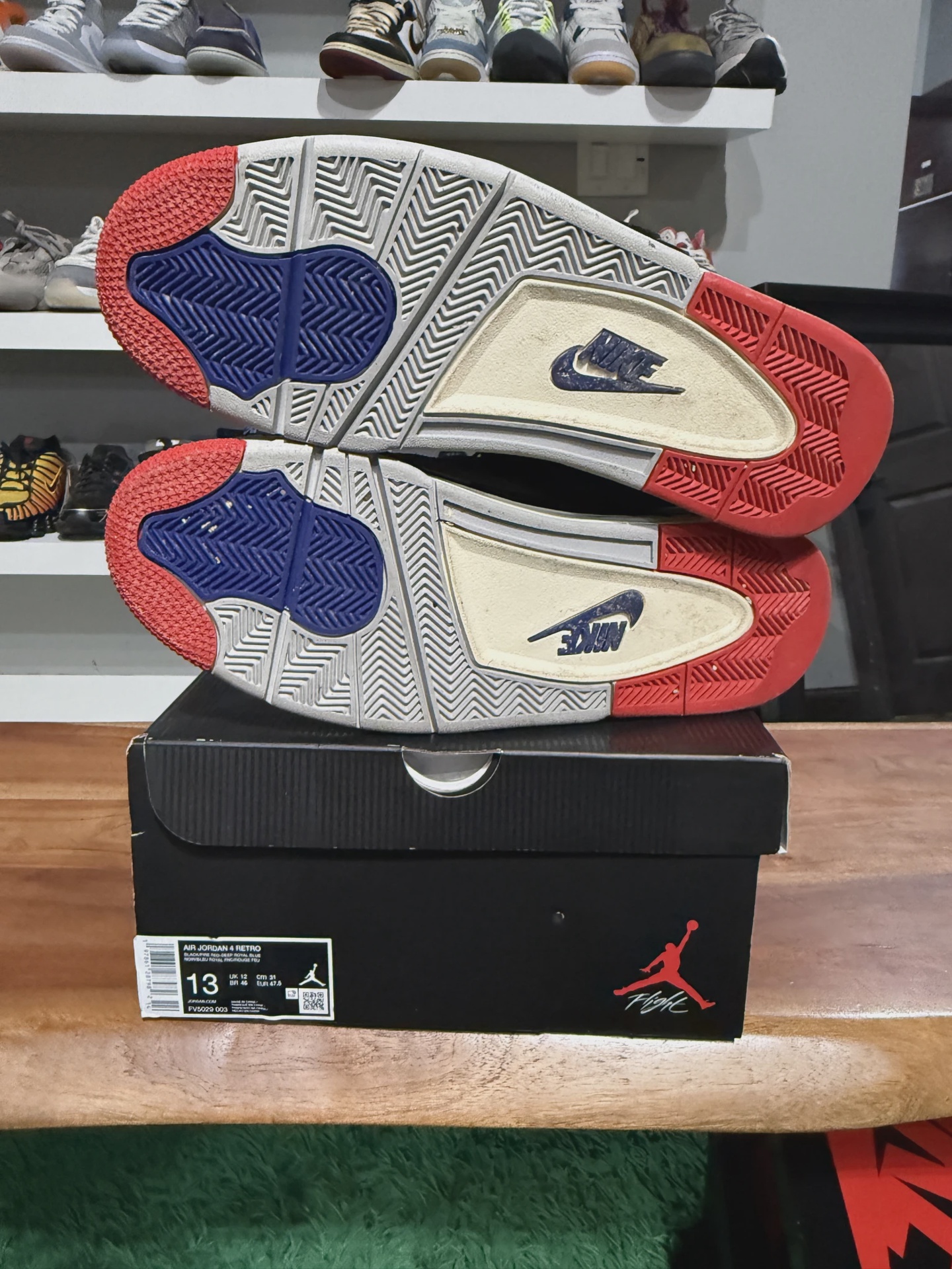 Air Jordan 4 Retro Rare Air (Gold Lettering) • Pre-Owned [3556] 2