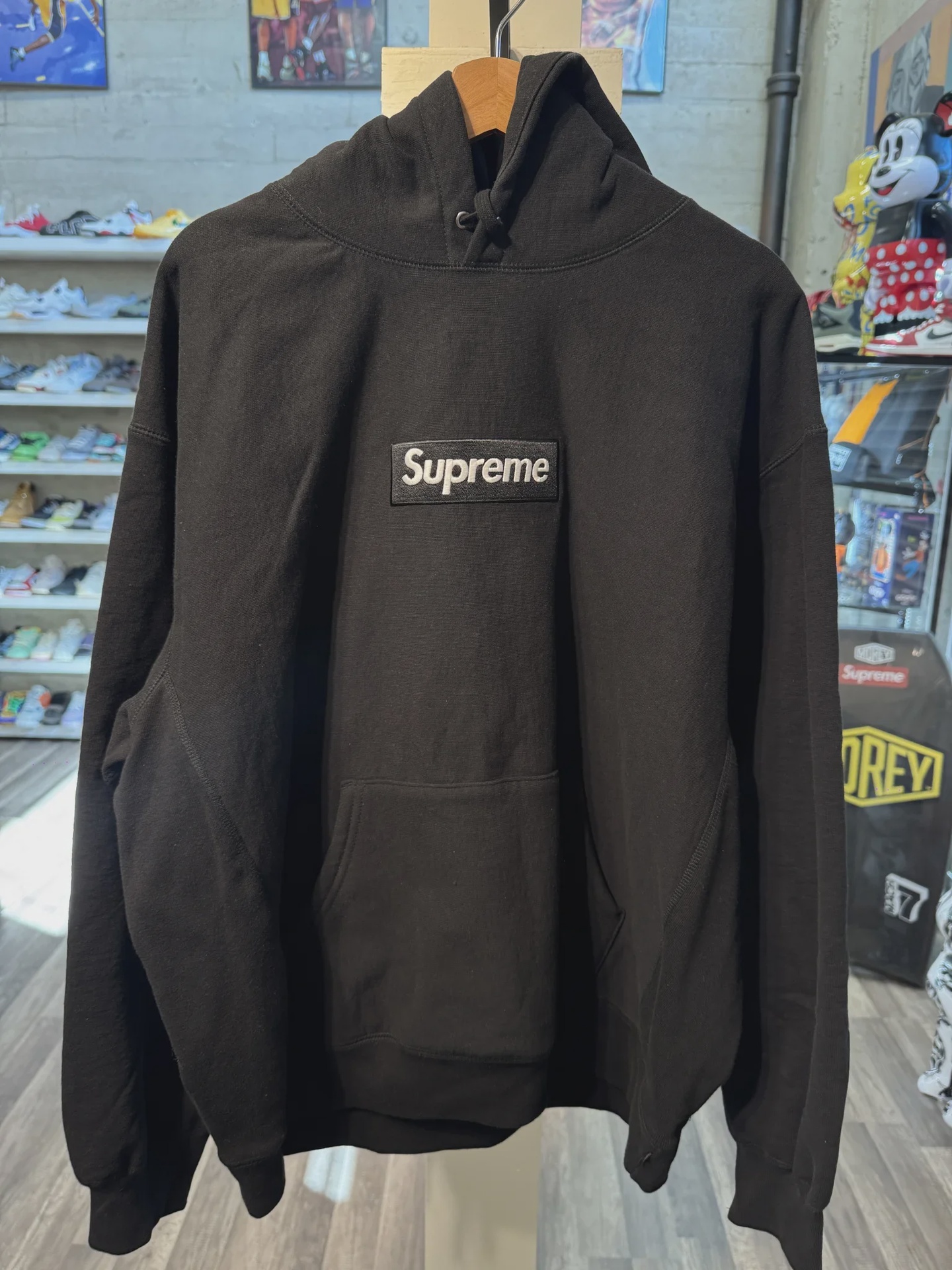 Supreme Supreme Box Logo Hooded Sweatshirt Black (FW25) XL - Size XL