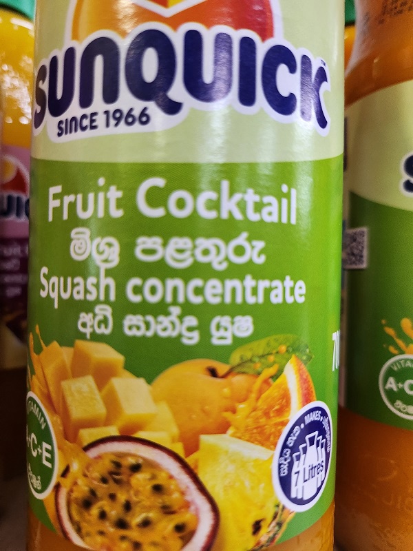 Sunquick Fruit Cocktail 700ml