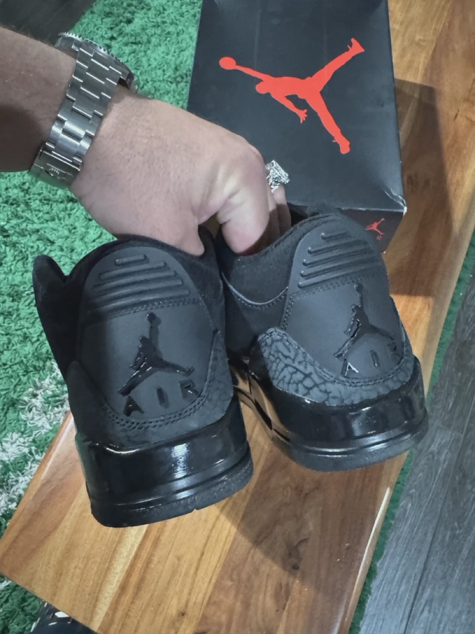 Air Jordan 3 Retro Black Cat (2025) • Pre-Owned [8123] 3