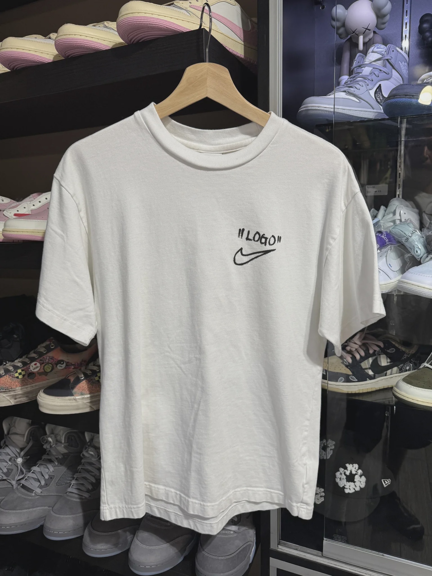 Nike Nike Off White logo Tee - Size S