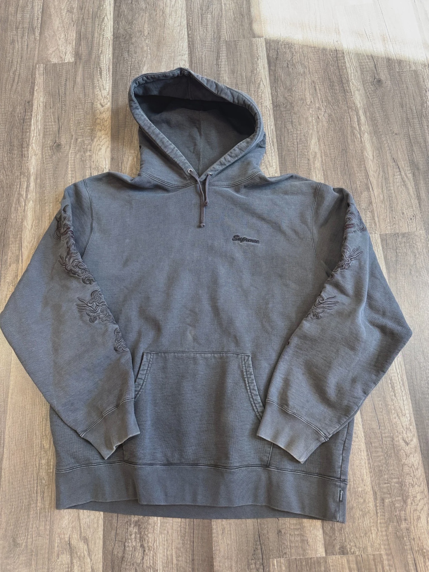 Supreme Supreme Dragon Overdyed Hooded Sweatshirt XL - Size XL