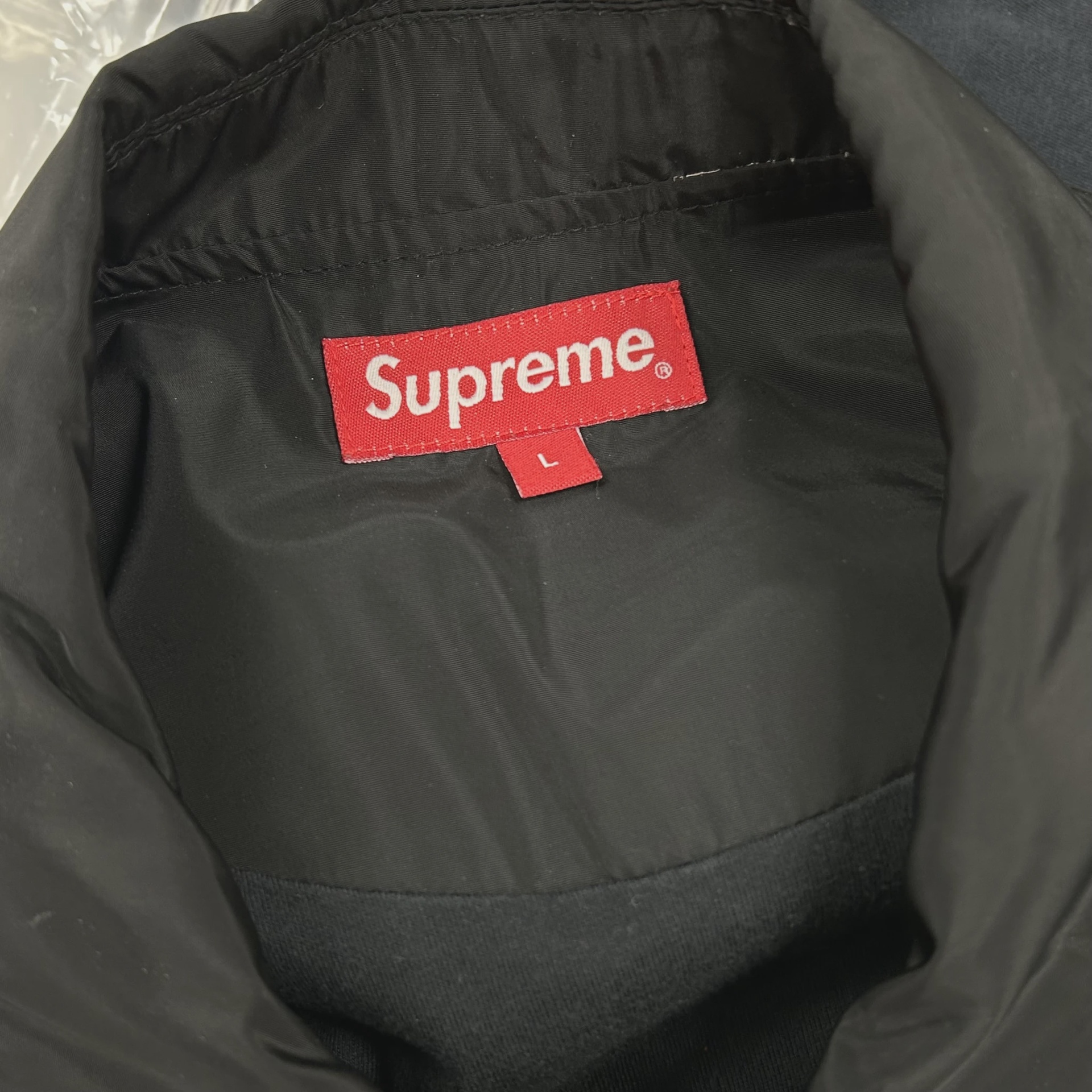Supreme  x AntiHero Black Jacket • Pre-Owned [4488] 4