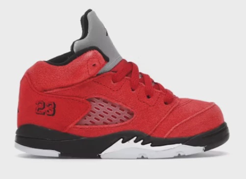 Jordan 5 Retro Raging Bull Red (2021) (TD) • Brand New [5272]