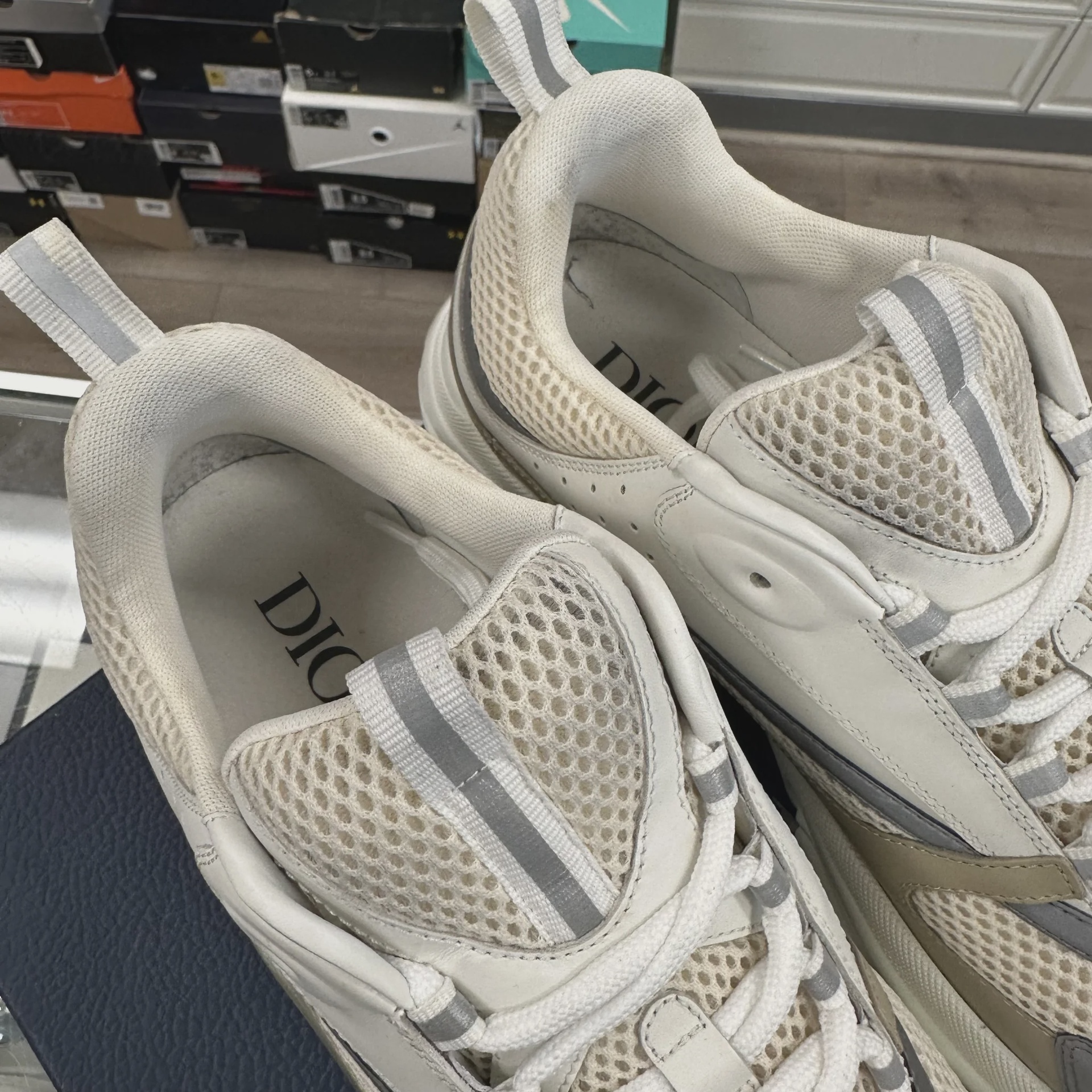 Dior B22 Cream Beige White • Pre-Owned [2573] - photo 4