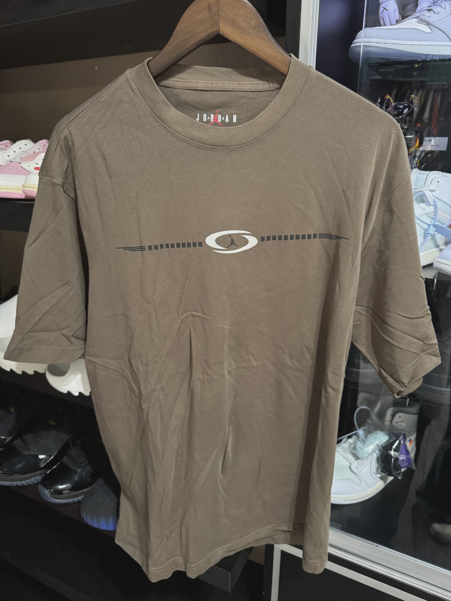 Travis Scott Jordan x Travis Scott Jumpman Brown Tee M - Size M