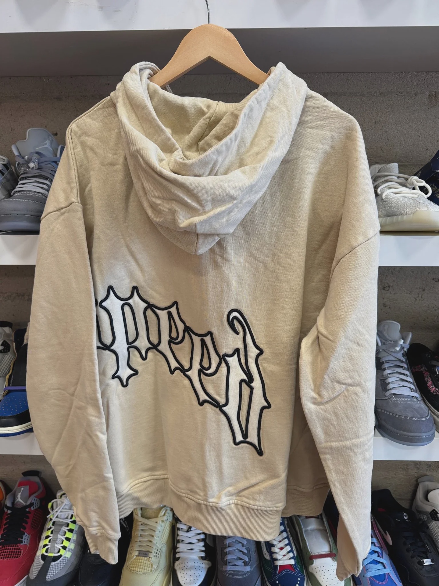 Godspeed Light Brown Cross Logo Zip Up Hoodie  • Brand New [9627] - photo 2