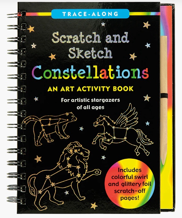 Scratch - Sketch Art Activity Book (D)