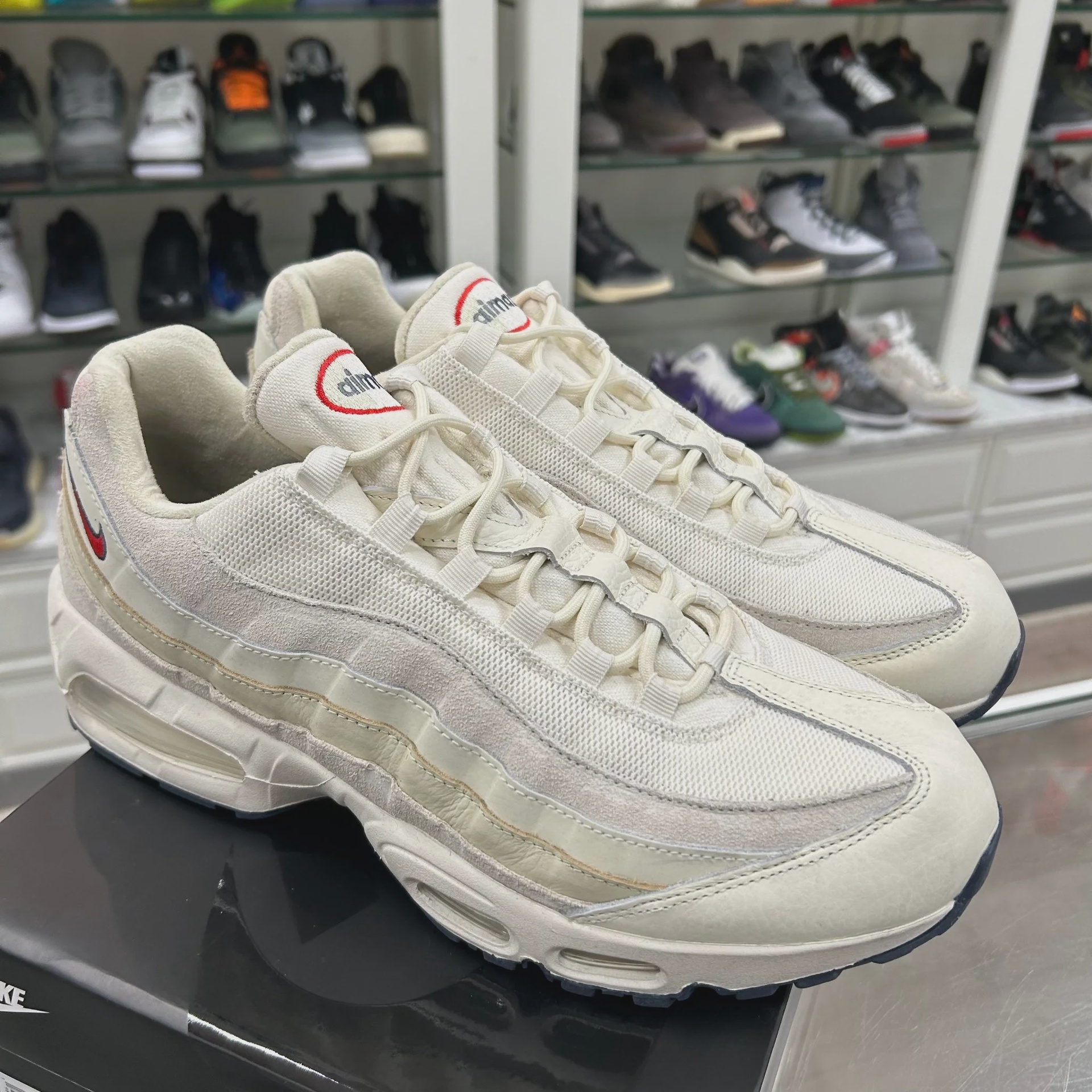 Nike Air Max 95 Original PRM Big Bubble Pale Ivory • Pre-Owned [0250] - photo 7