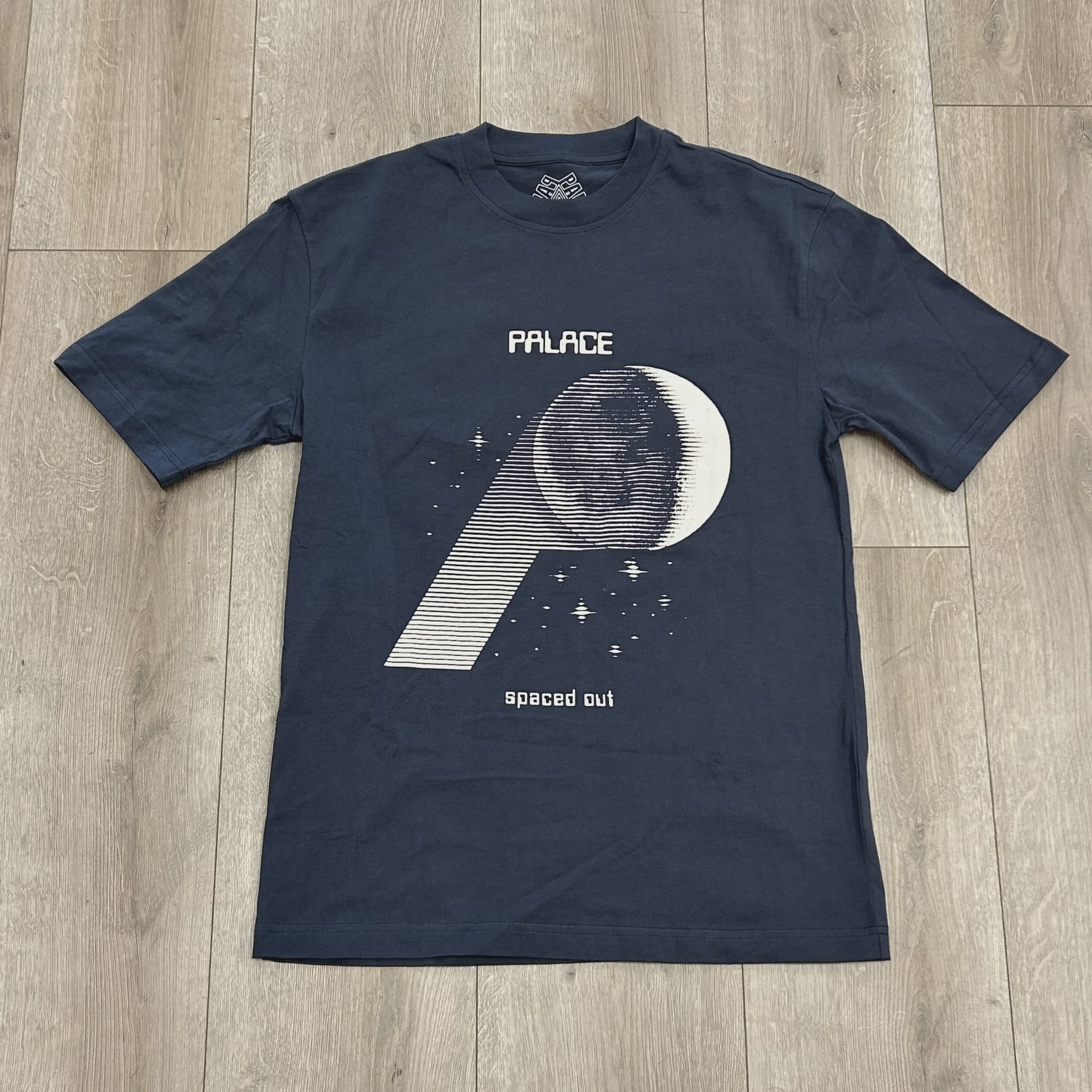 Palace SS18 Palace P-Moon T-shirt Navy/White - Size S