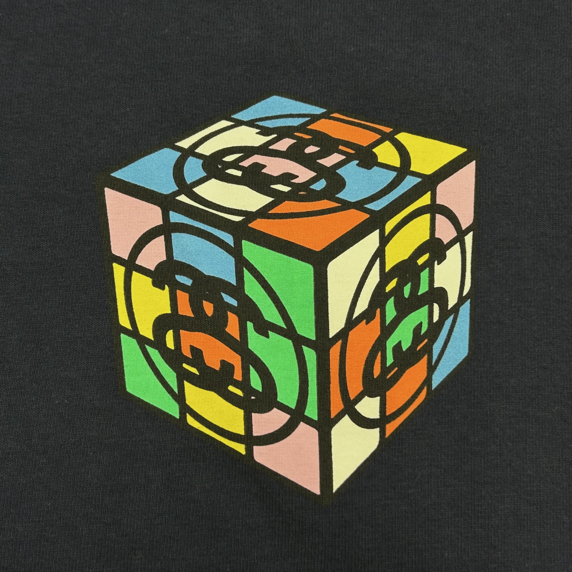 Stussy Cube Tee 'Navy' • Pre-Owned [8341] - photo 2