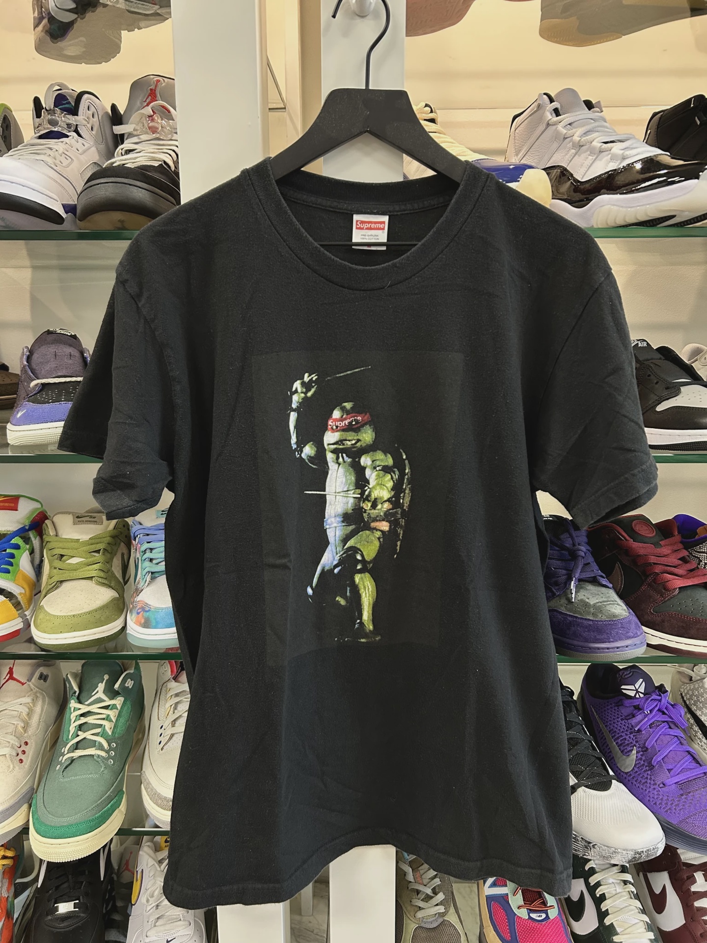 SS21 Supreme Raphael Tee Black • Pre-Owned [3713]