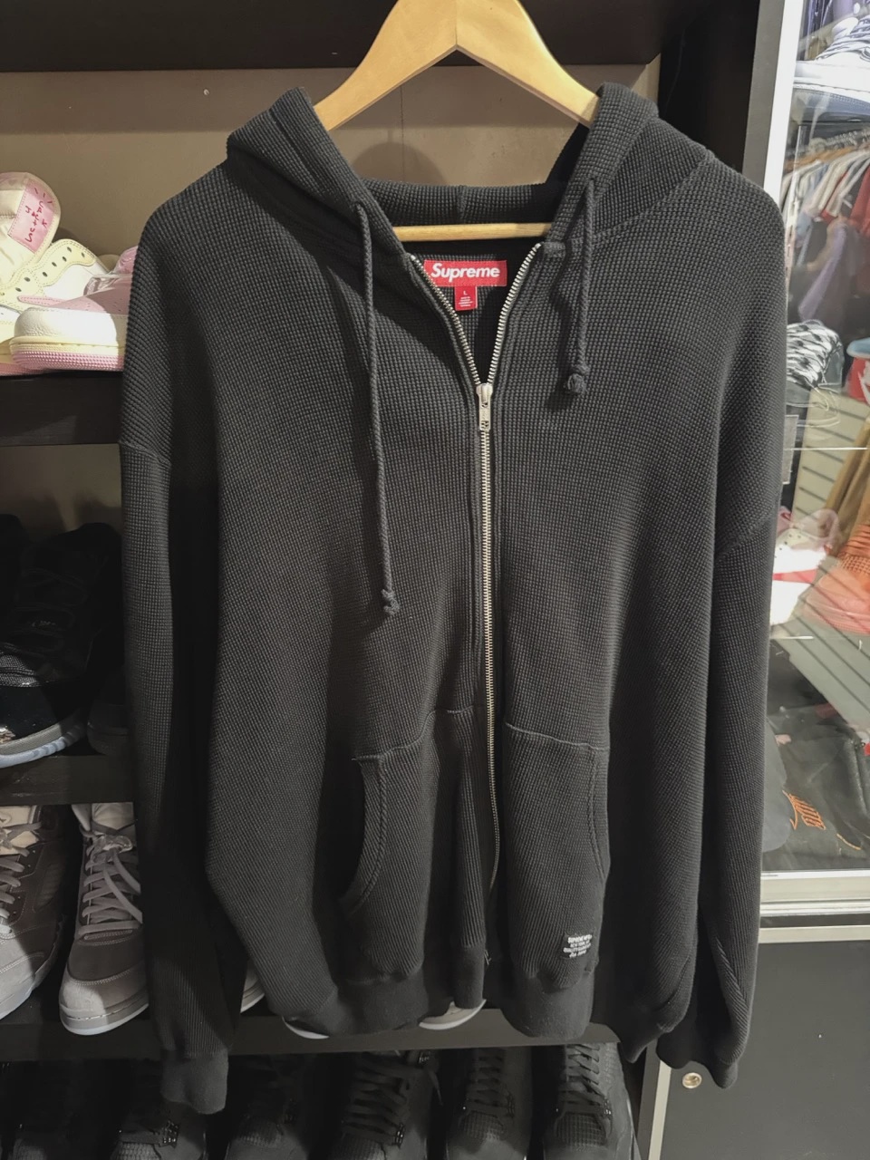 Supreme Zip Up Hoodie • Pre-Owned [1573]