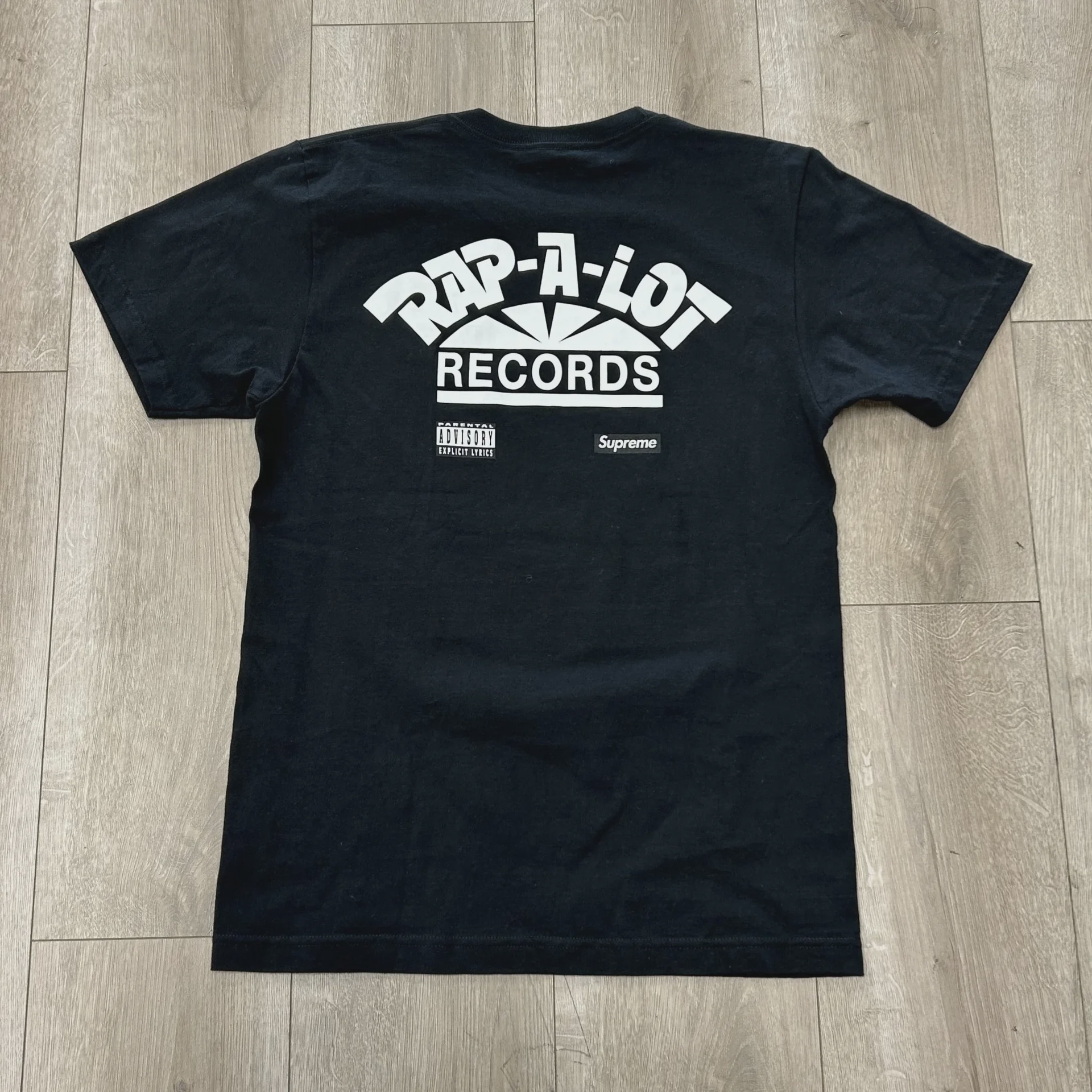 Supreme Rap A Lot Records Geto Boys Tee Black • Pre-Owned [0113] - photo 5