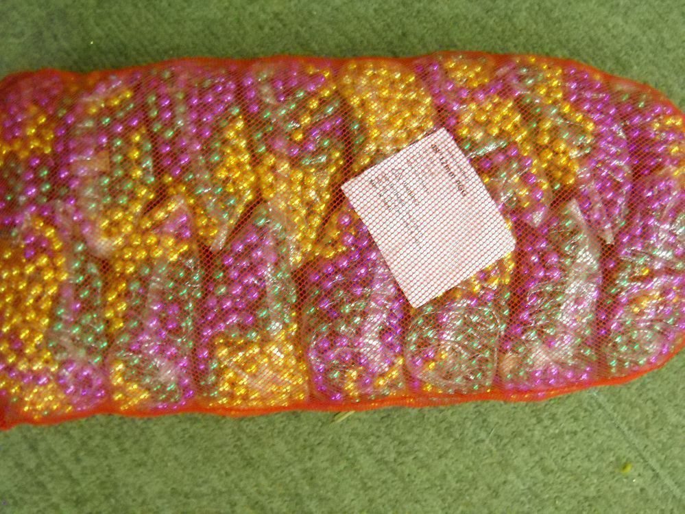 TB1217 - Red Sack 48X12mm Metallic Round PGG