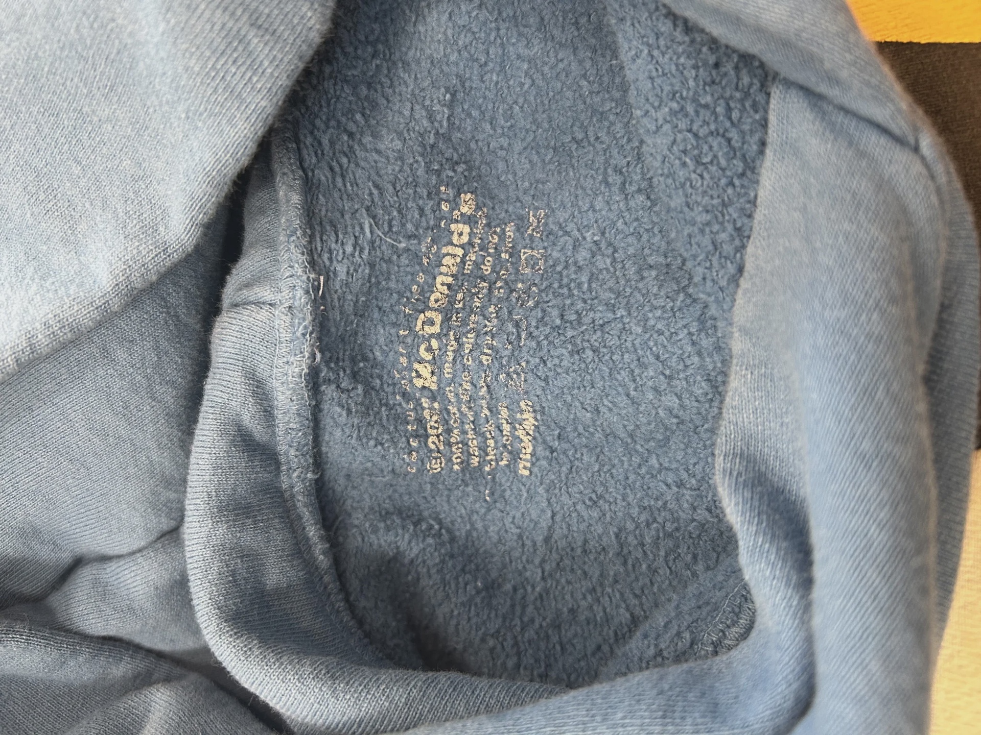 CPFM  x McDonalds Blue Hoodie • Pre-Owned [4294] - photo 3