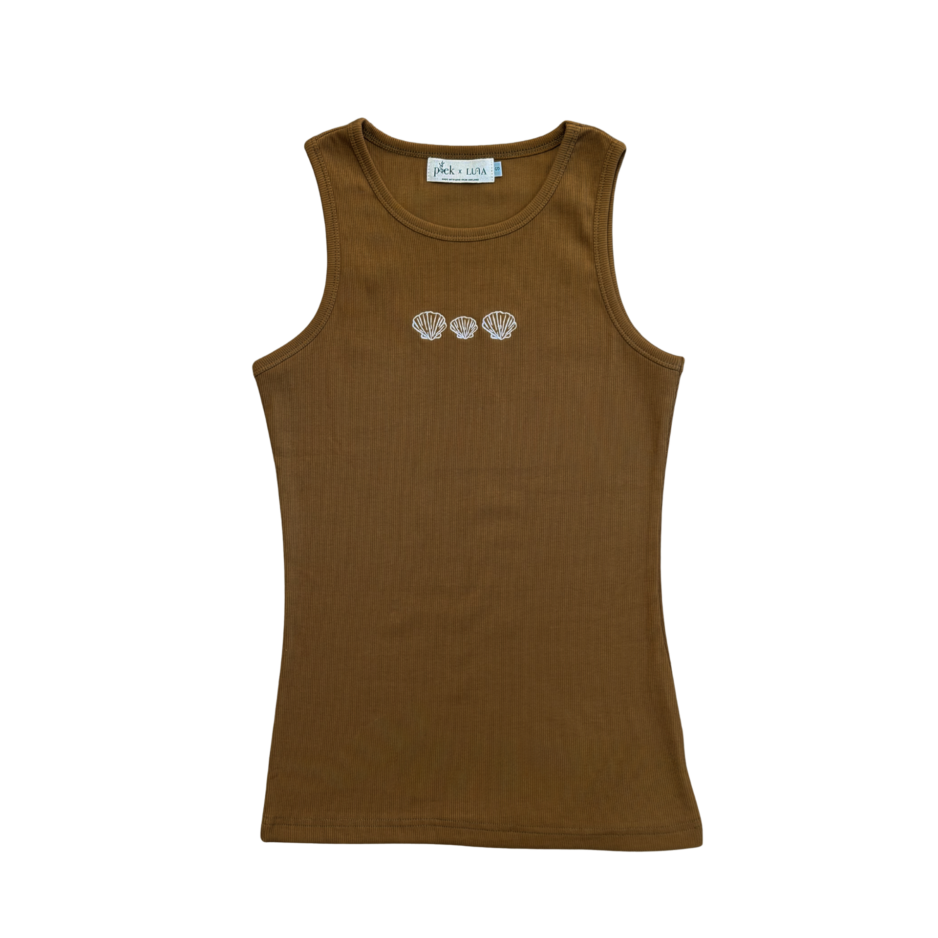 Luna top - Embroidery Shell · Green — foto 1