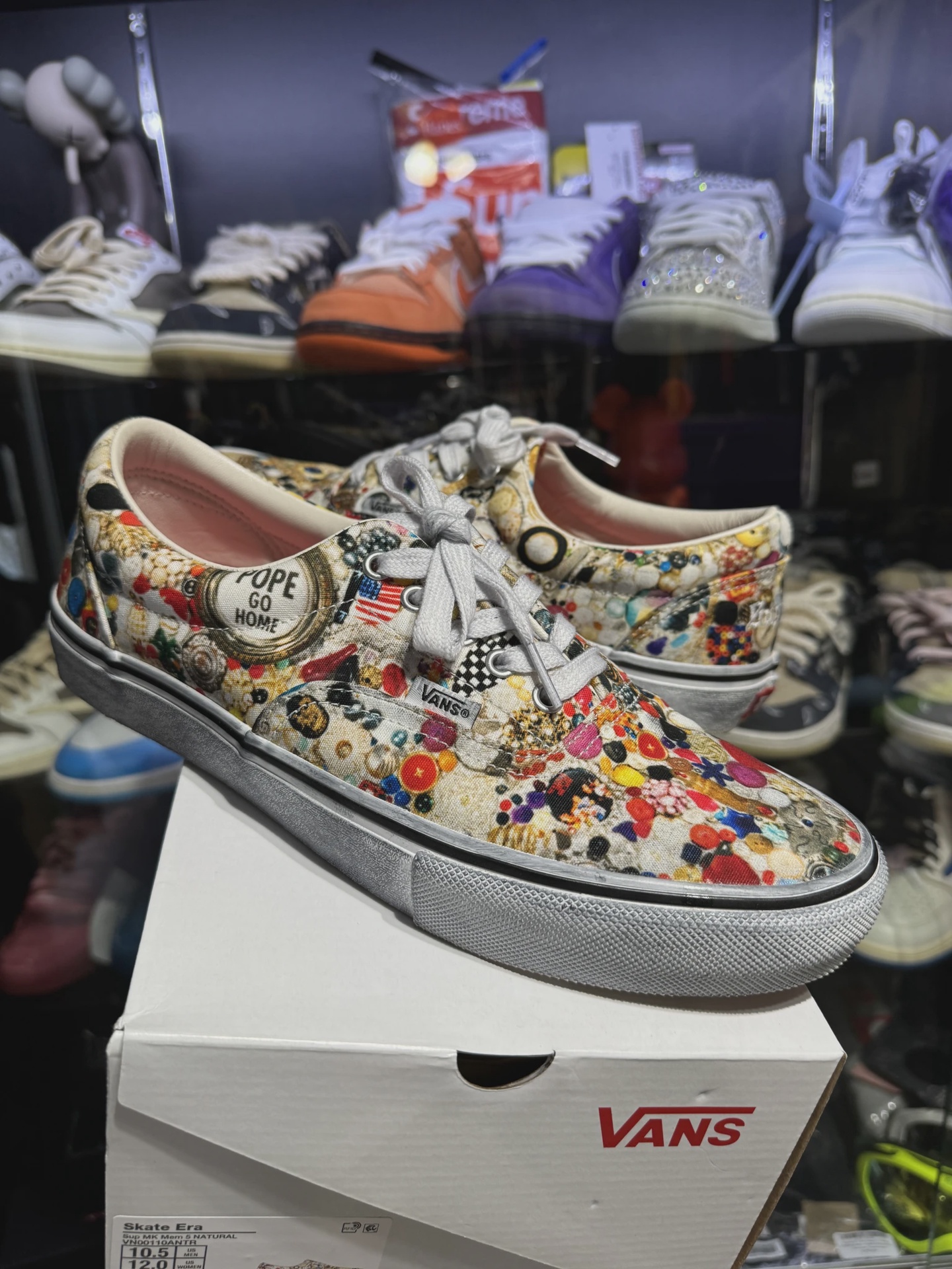Vans Era Supreme  x Mike Kelley White • Pre-Owned [5400]