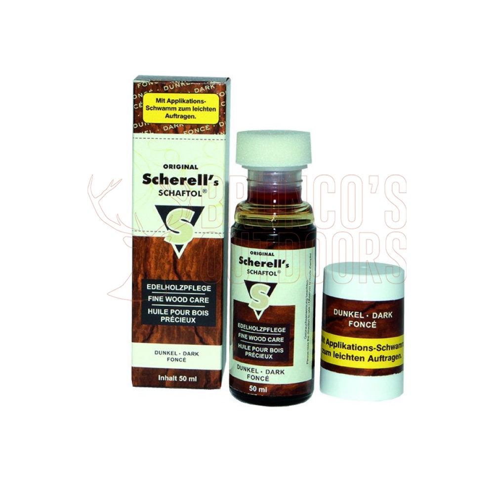 Scherell's Schaftol Stock Dark 50ml + Sponge