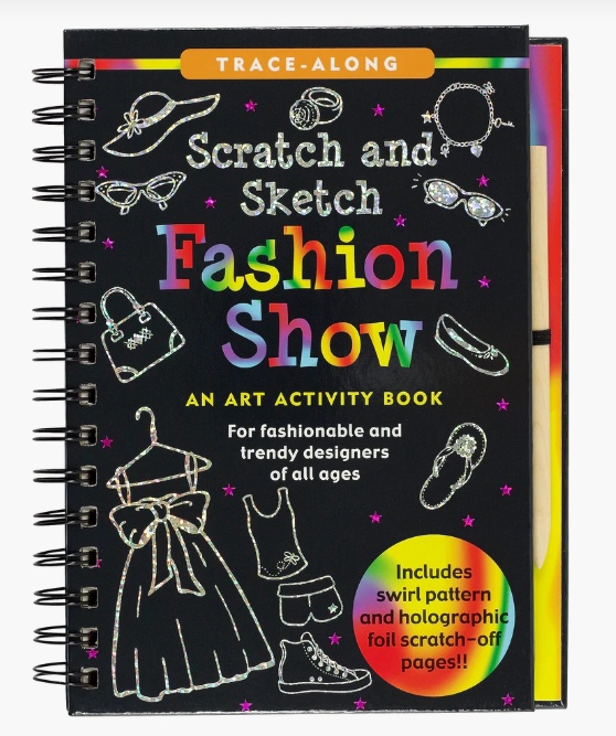 Scratch - Sketch Art Activity Book (D)