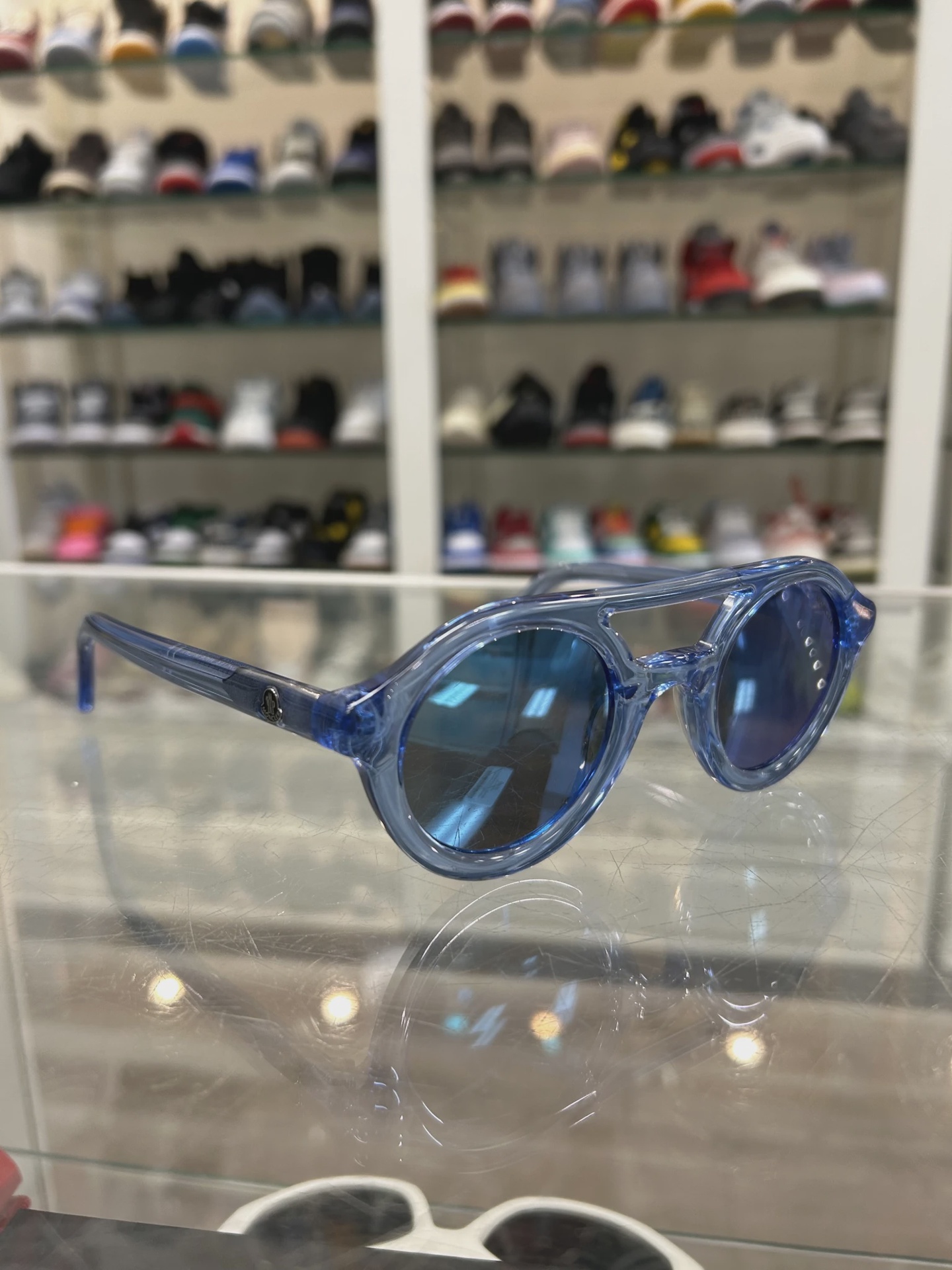 Moncer Blue Party Sunglasses • Pre-Owned [5251]