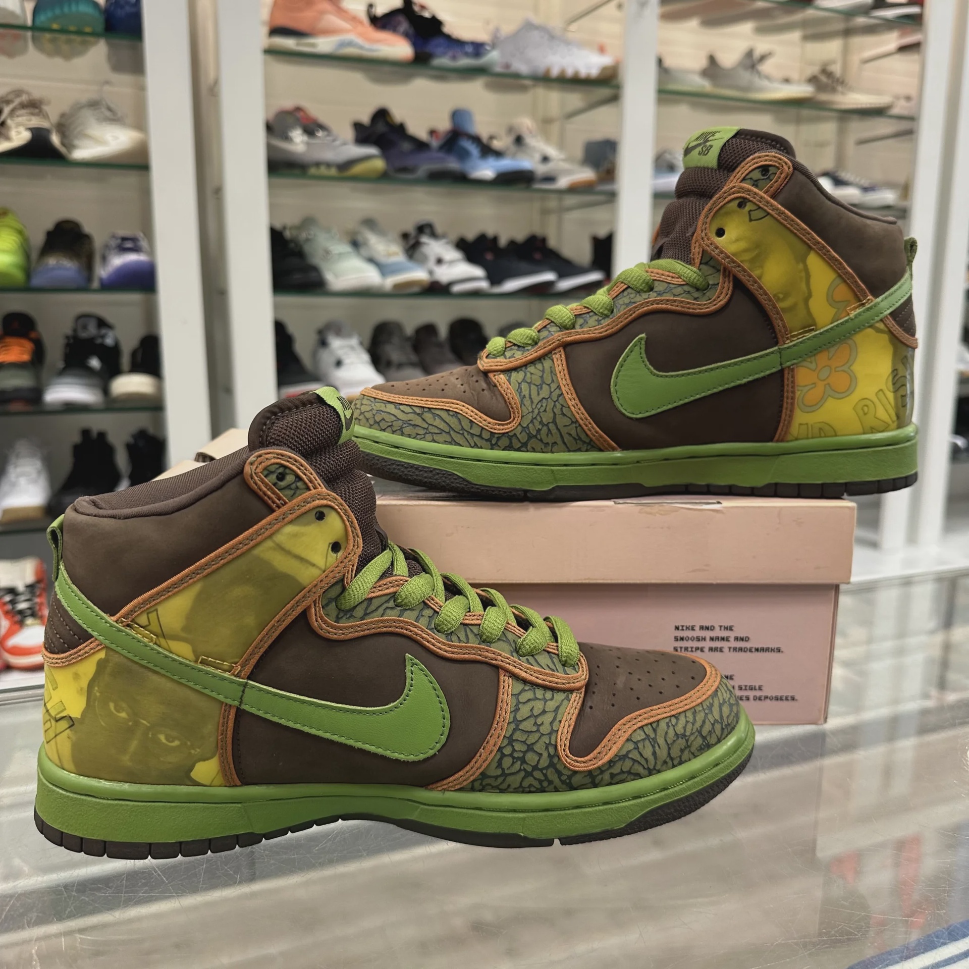 Nike SB Dunk High De La Soul (2005) • Pre-Owned [6239] - photo 6
