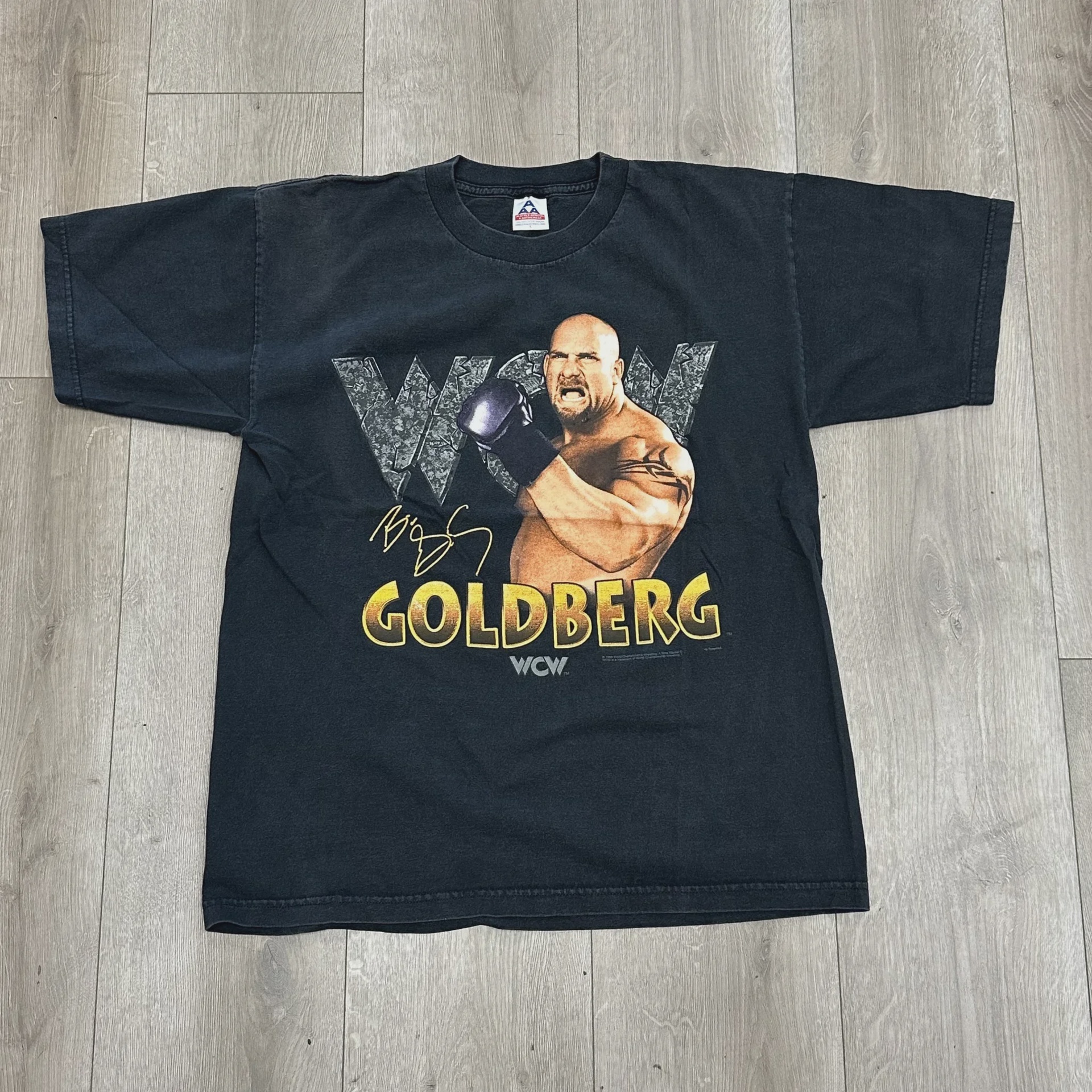 Vintage Vintage 1998 Goldberg WCW Wrestling Tee - Size L