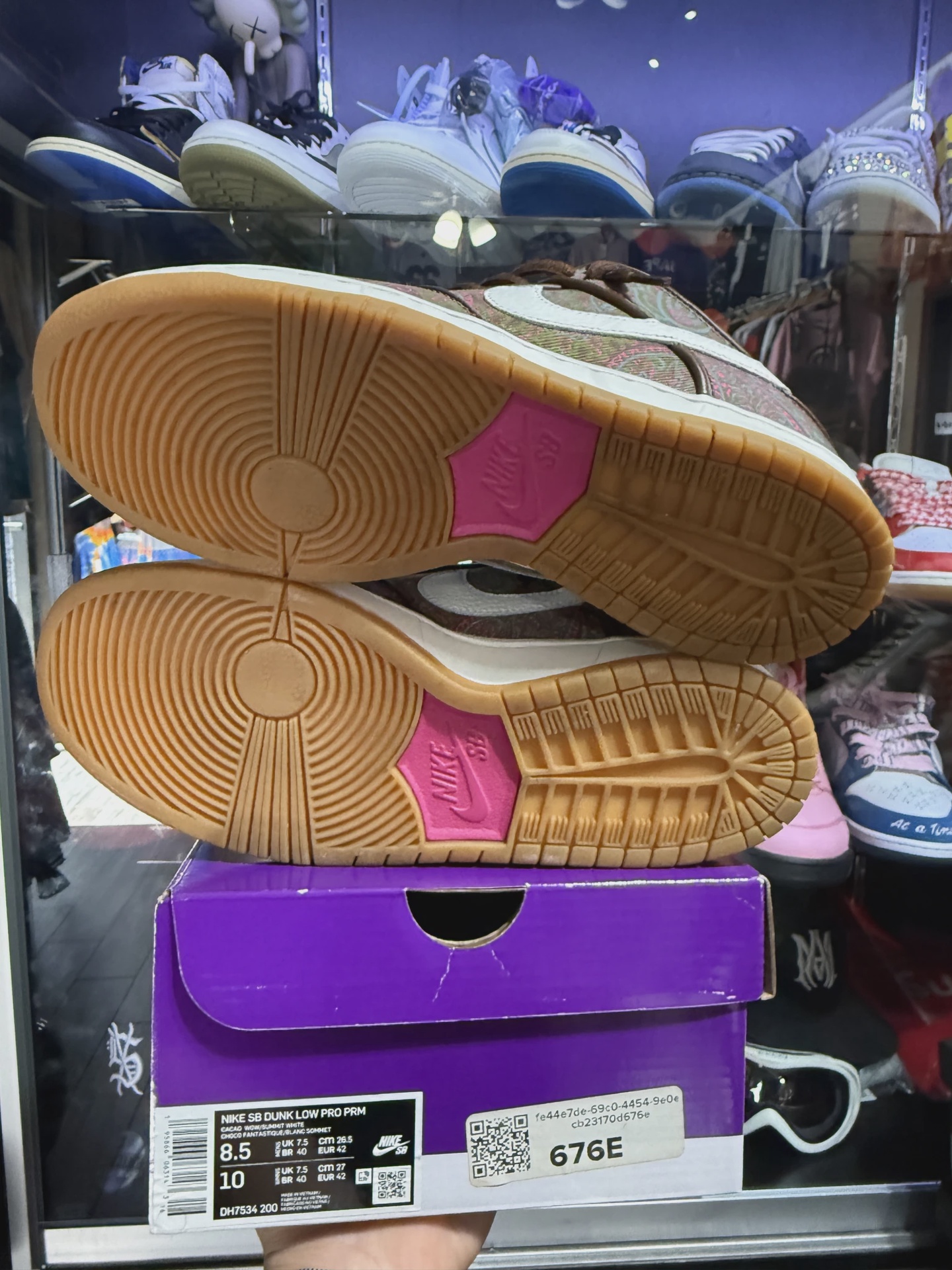 Nike SB Dunk Low Pro Paisley Brown • Pre-Owned [0577] 2