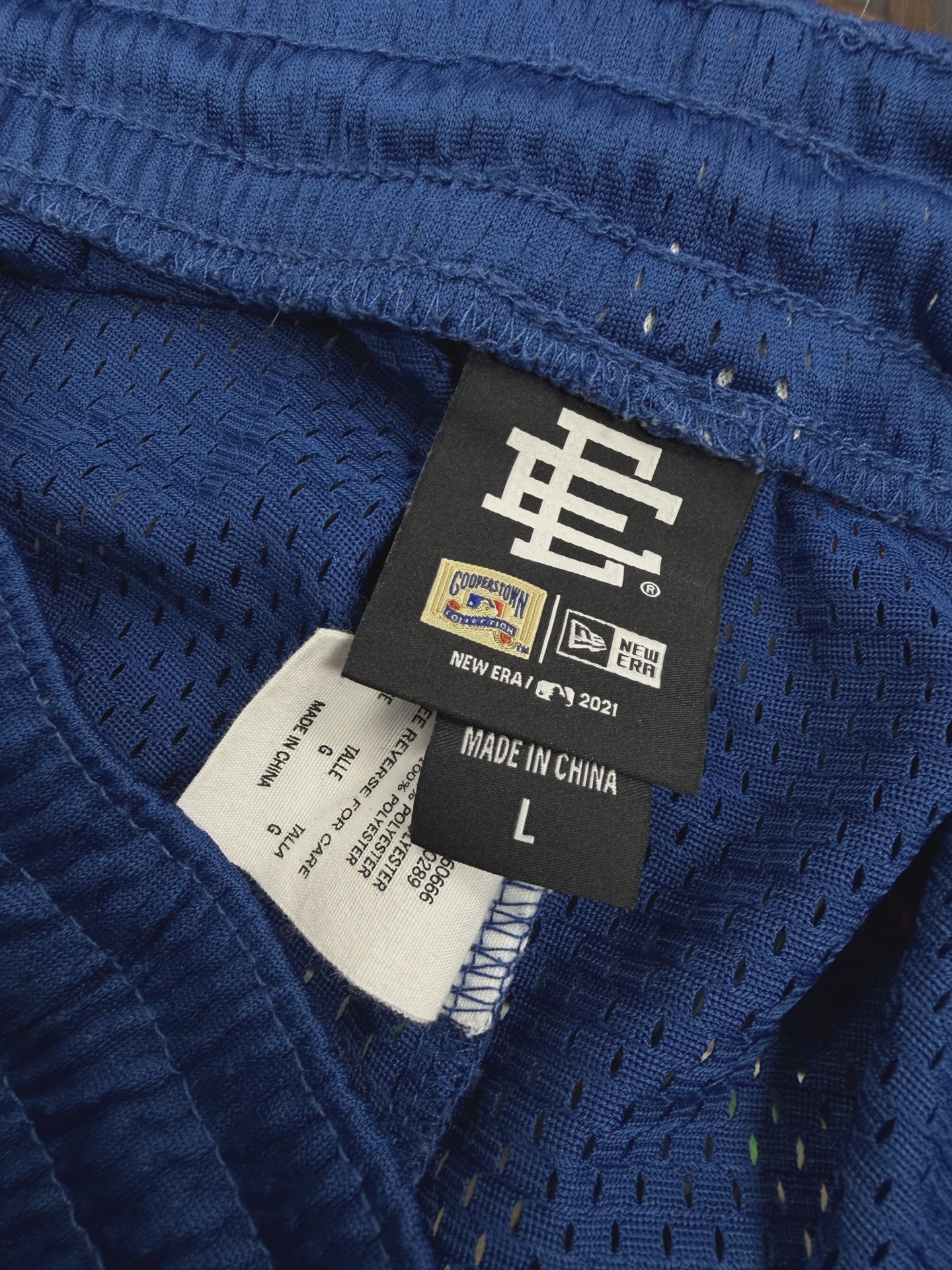 Eric Emanuel Blue Shorts EE Dodger • Pre-Owned [8791] 2