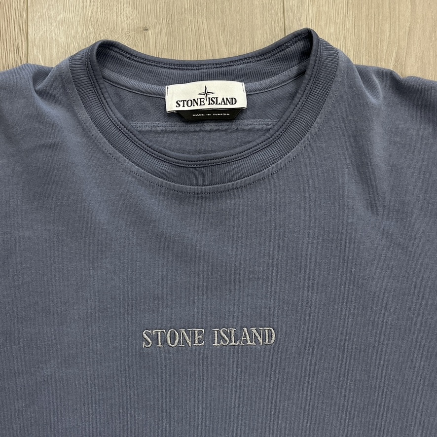 Stone Island Blue Tee Size Large Pre-Owned 2