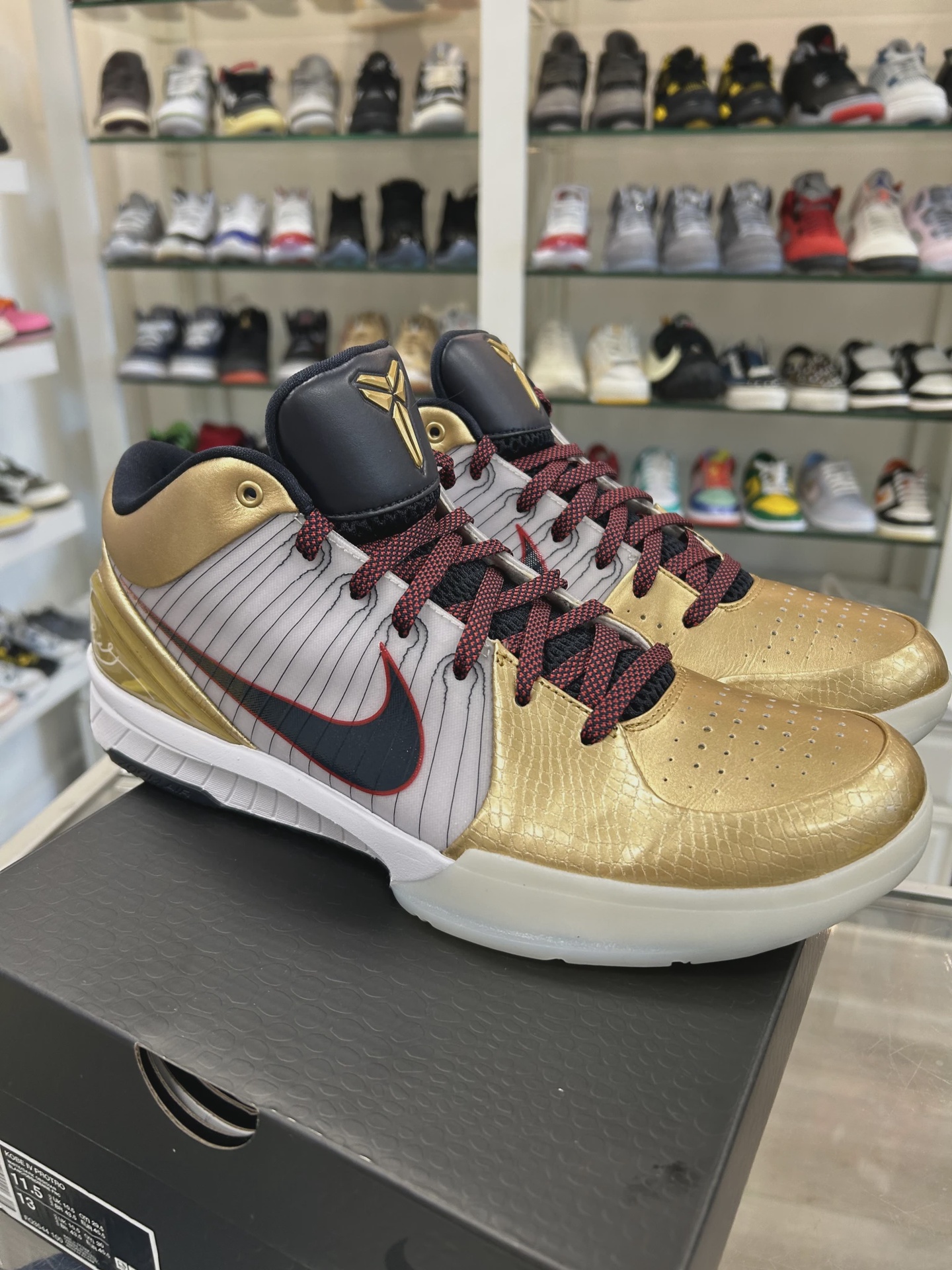 Nike Kobe 4 Protro Gold Medal (2024) • Pre-Owned [9343] 5
