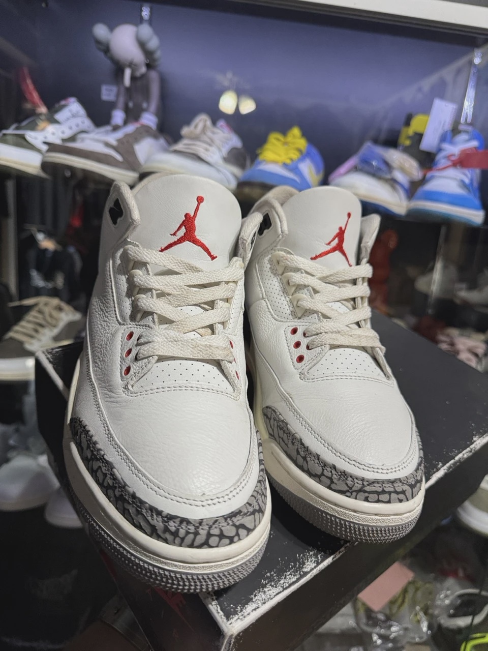 Air Jordan 3 Retro White Cement Reimagined ReStockX • Pre-Owned [2279] 2