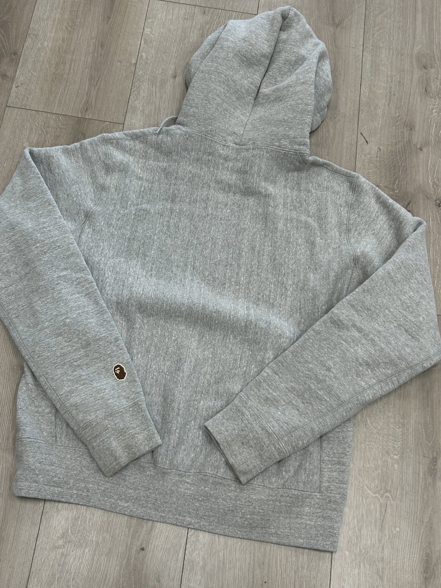 Bape ape hoodie gray • Pre-Owned [7637] 2
