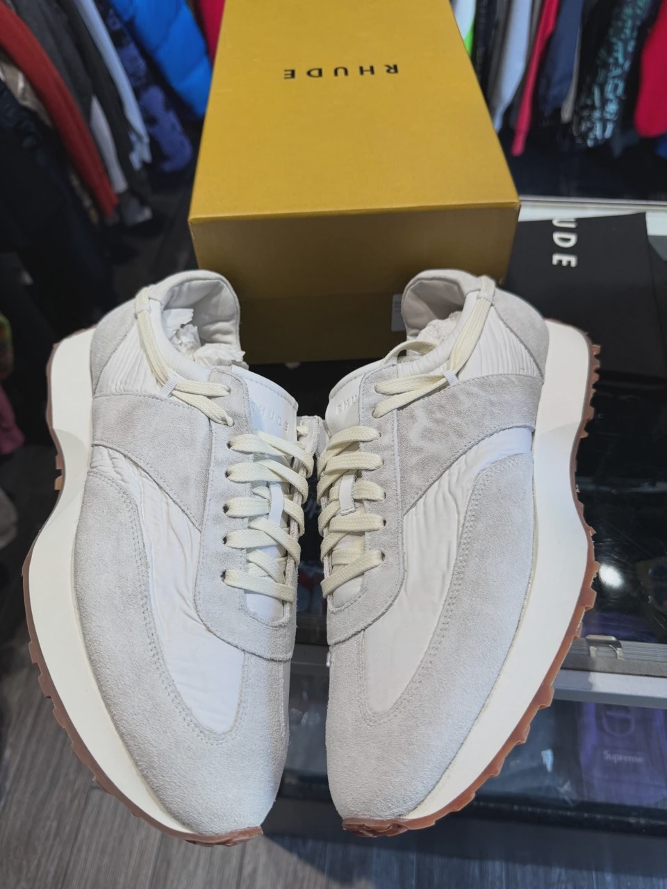 Rhude White Sneaker • Brand New [4384]
