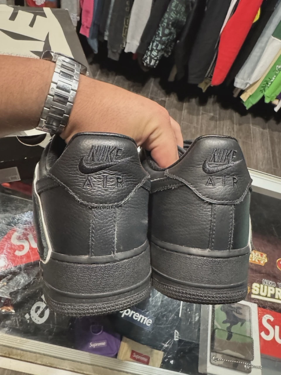 Nike Air Force 1 Low Cactus Plant Flea Market Black (2024) • Pre-Owned [3001] 4