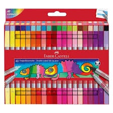 Faber-Castell Doubled Ended Felt Tip Pen Assorted Colours