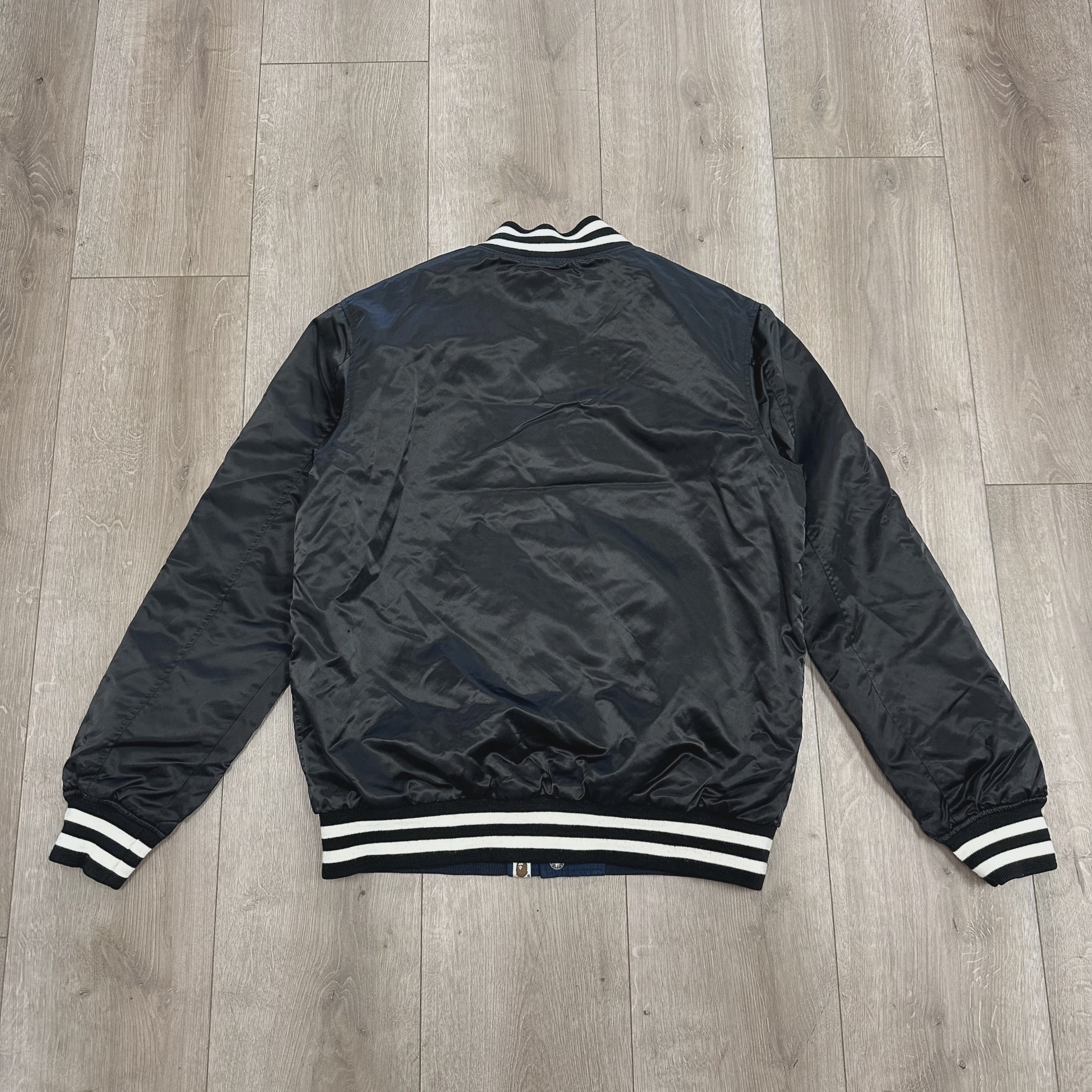 BAPE (A Bathing Ape) Reversible Varsity Jacket • Pre-Owned [4934] 4
