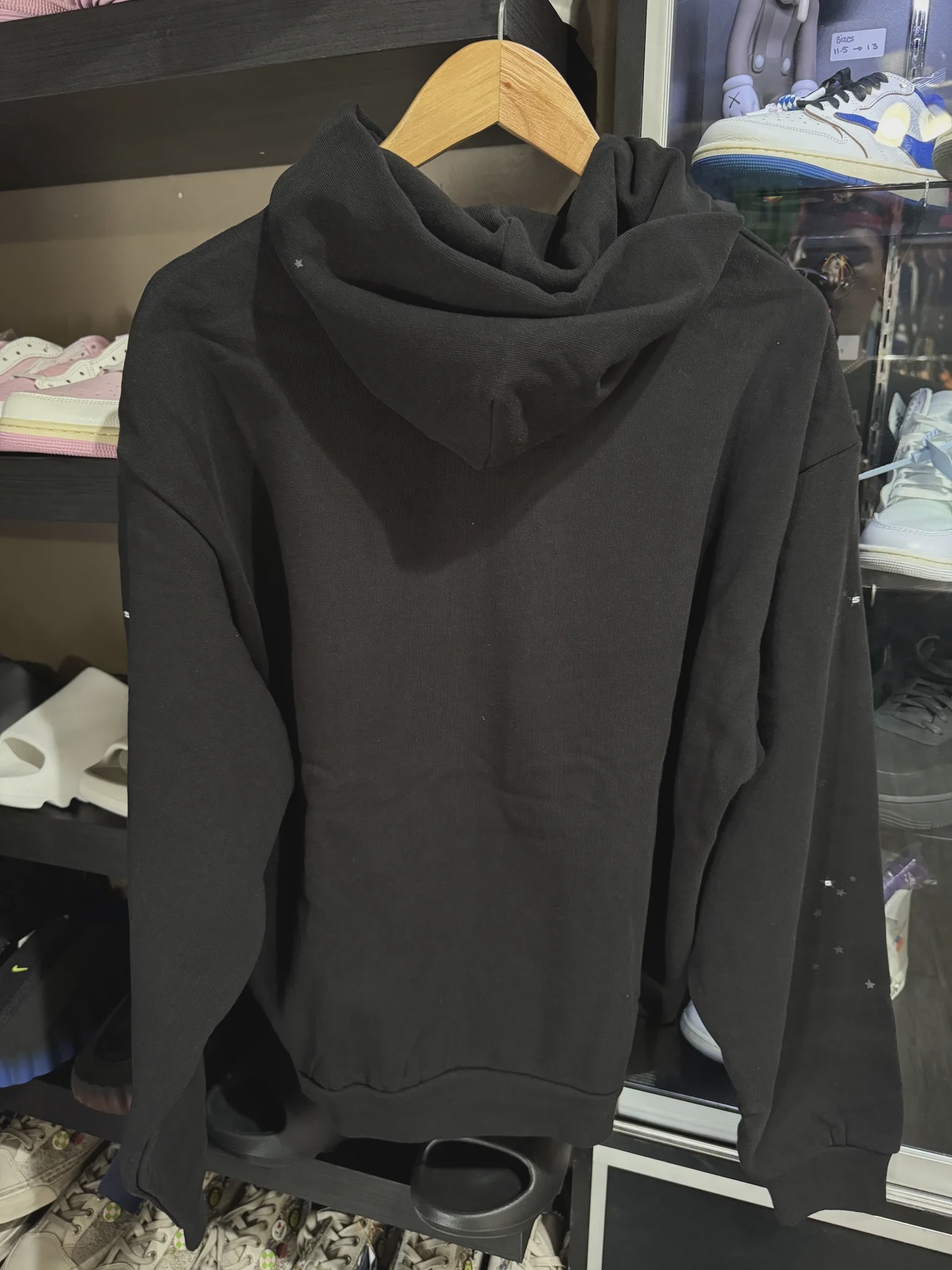 Sp5der Rhinestone Punk V2 Hoodie Black • Brand New [2699] - photo 2
