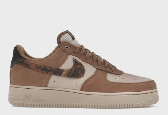 Nike Air Force 1 Low '07 Realtree Rattan Rocky Tan Seal Brown Camo • Brand New [6953]
