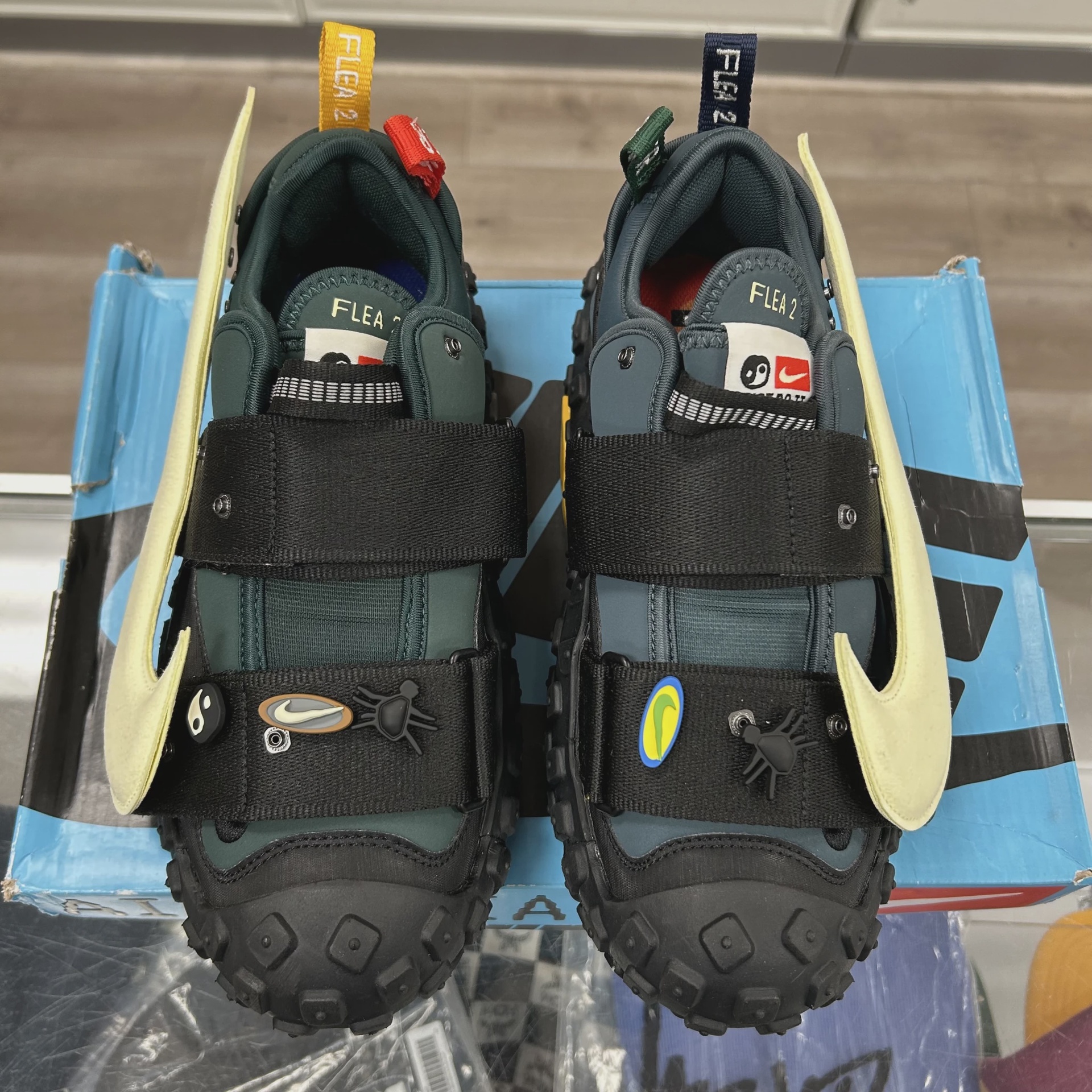 Nike CPFM Air Flea 2 Cactus Plant Flea Market Faded Spruce • Pre-Owned [9745] 6