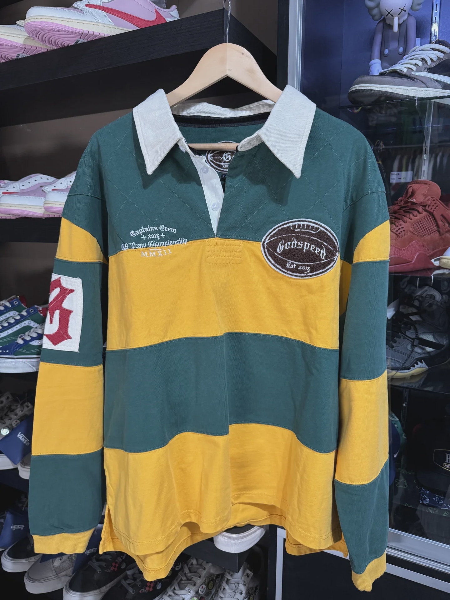 Godspeed Rugby LS Polo Tee • Brand New [4164] - photo 1
