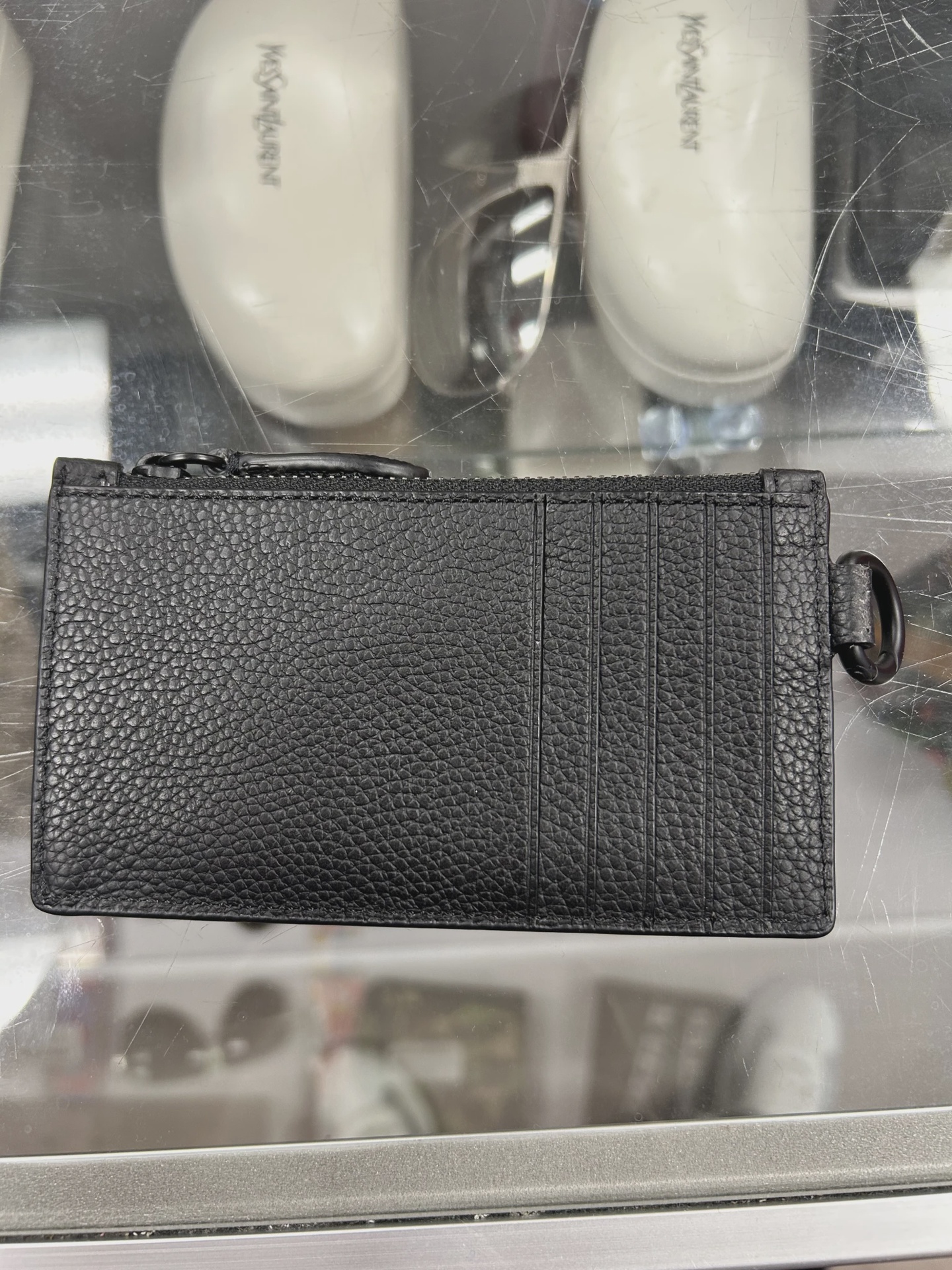 Coach Zip Card Case Black • Brand New [5369] 2
