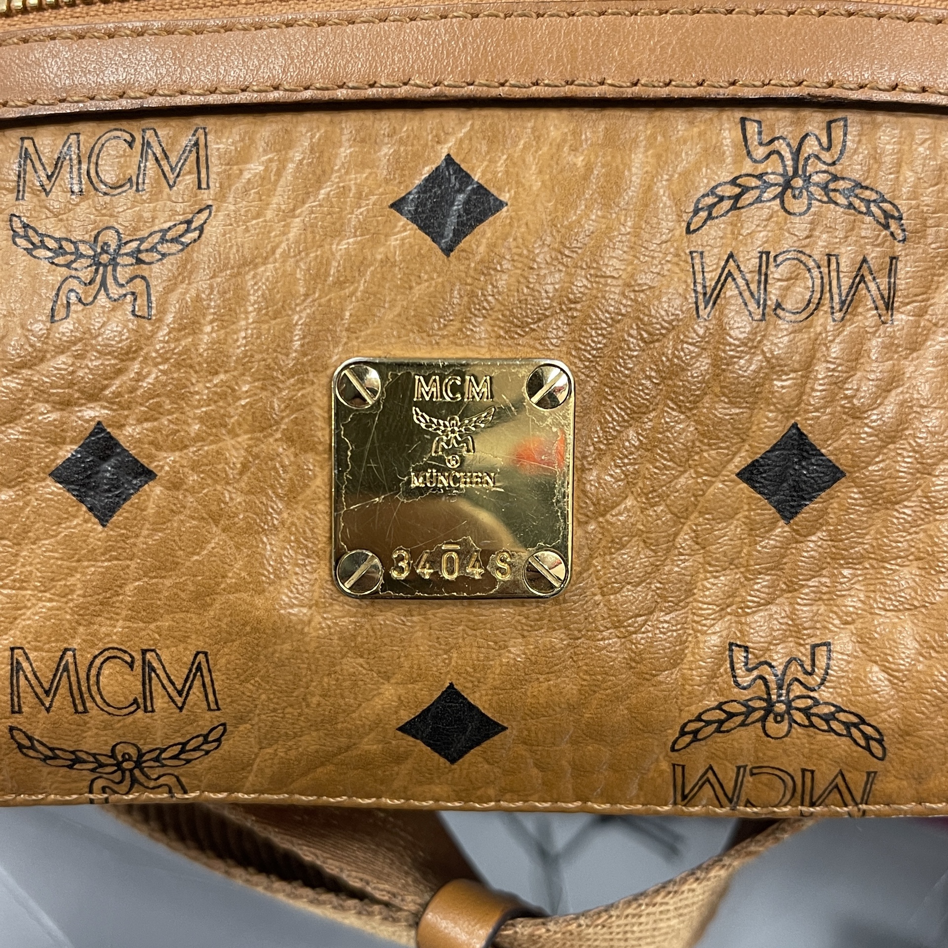 MCM Slim Fursten Belt Bag • Pre-Owned [4029] 3