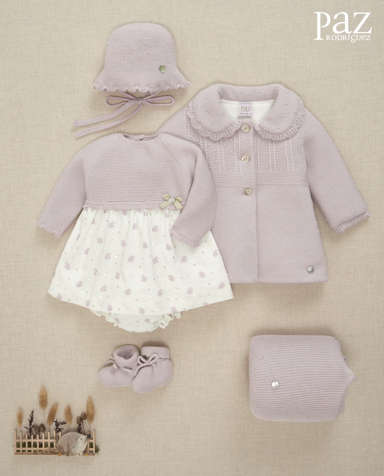 Set (dress - bloomers)