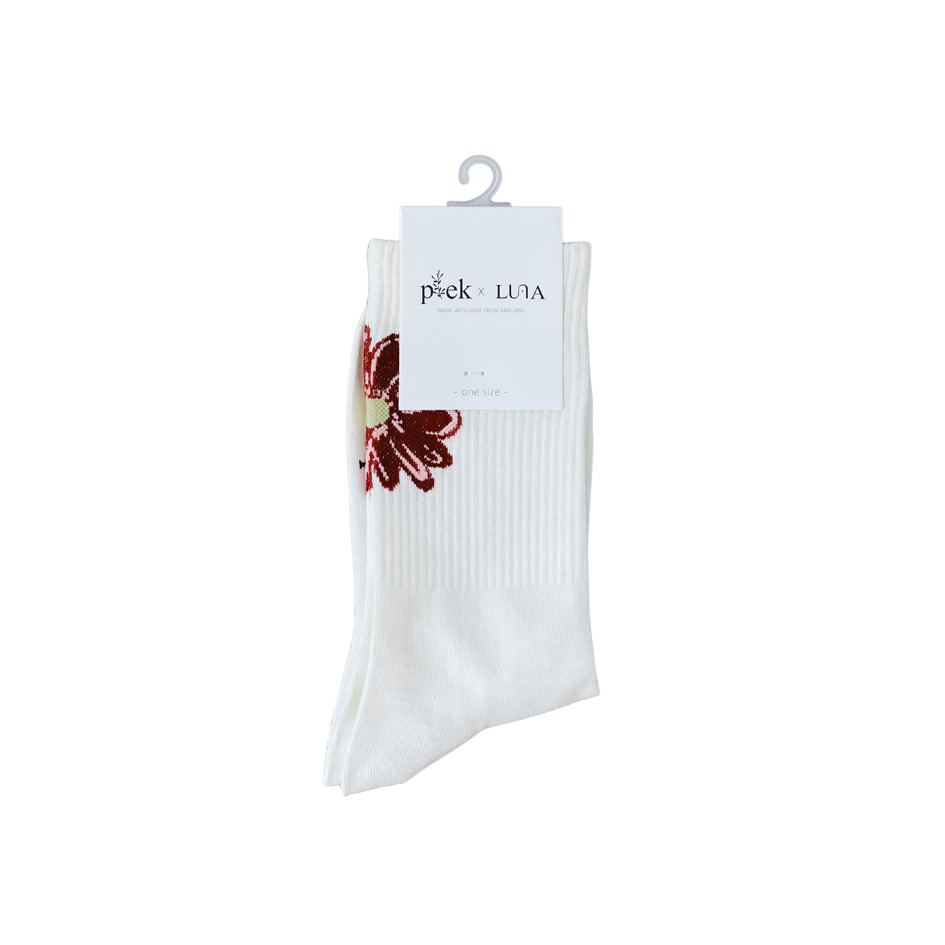 Luna Socks – Duinroos White — foto 1