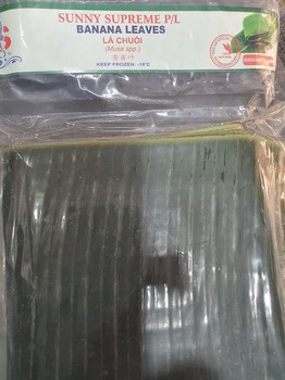 Sunny sea foods Frozen Banana Leaf Whole 1kg