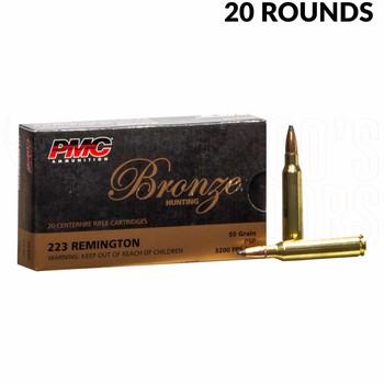 PMC .223 REM 55gr SP 20 Rounds